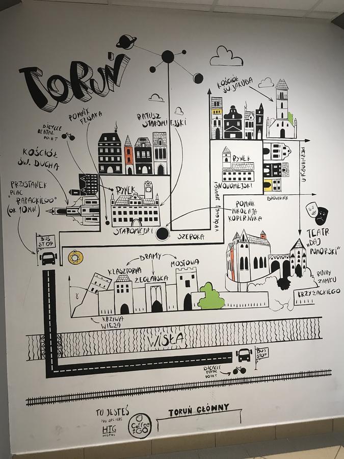 Hostel Torun Glowny Kültér fotó